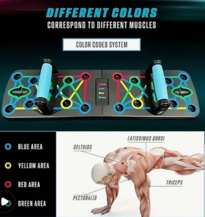 Tabla de ejercicios multifunción