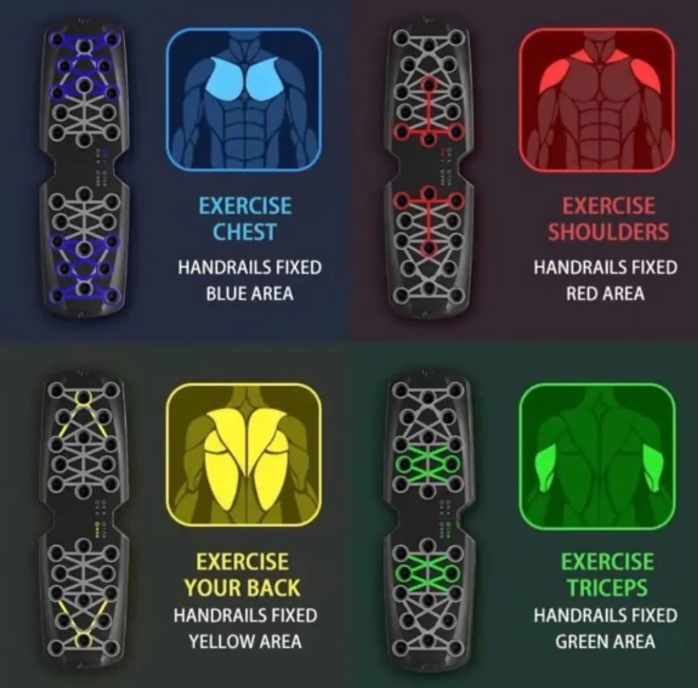Tabla de ejercicios multifunción