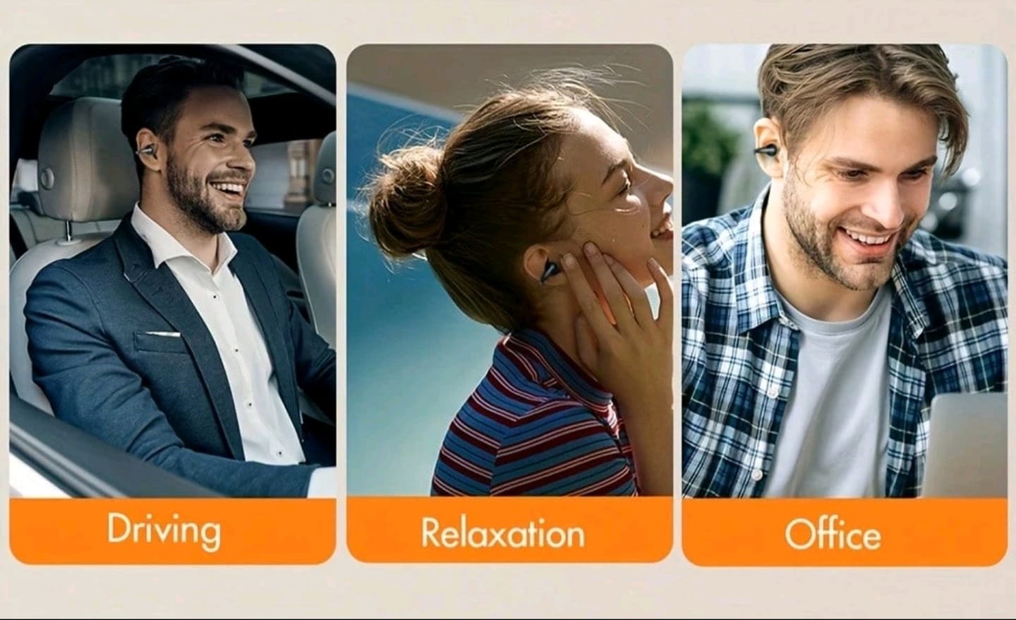 auriculares clip
