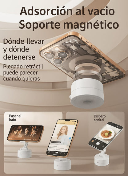 Soporte magnético 360 con ventosa