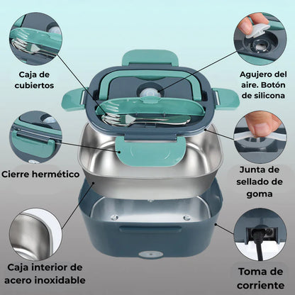 fiambrera eléctrica 2 en 1